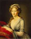 Vigee Le Brun Elisabeth-Louise Portrait of Empress Yelizaveta Alekseyevna  - Hermitage